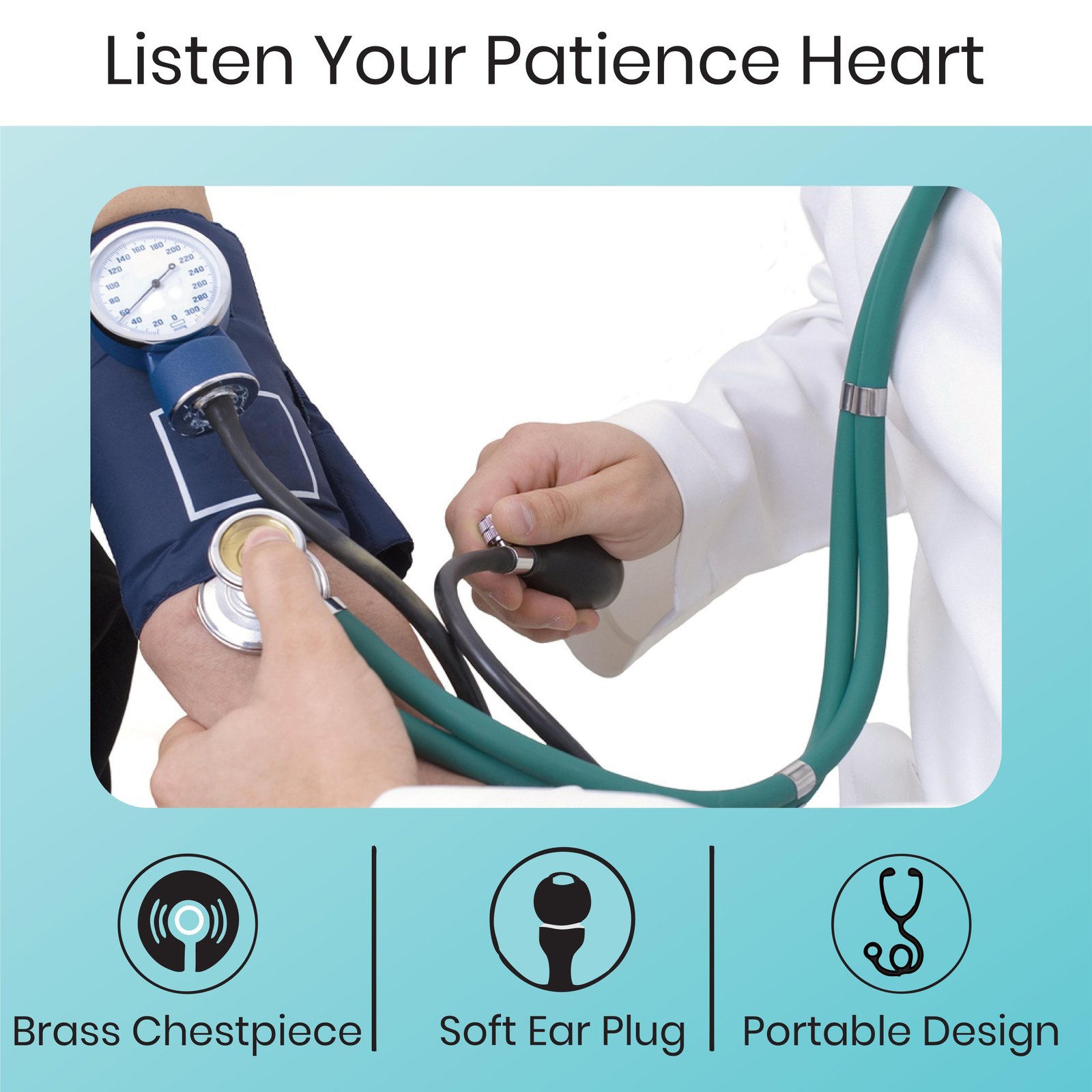 Dual Head Stethoscope